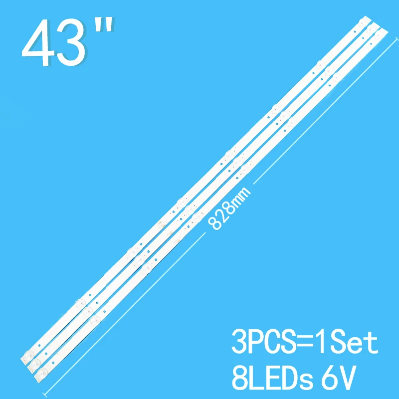 for 43inch LCD TV JS-D-JP43DM-A81EC JS-D-JP43DM-B82EC (80227)  E43DM1000 43S1A 43LEM-1043/FTS2C 43LEM-5043/FTS2C 43LEX-5058/FT2C