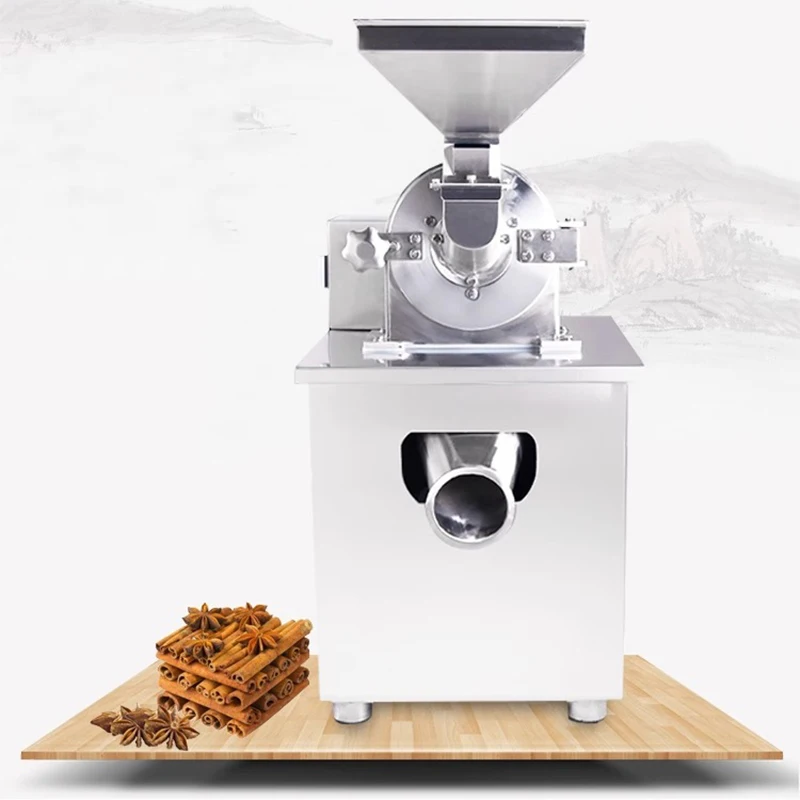 WN-200 многофункциональная дробилка из нержавеющей стали для коммерческих больших специй, зерна и китайских лекарственных материалов
