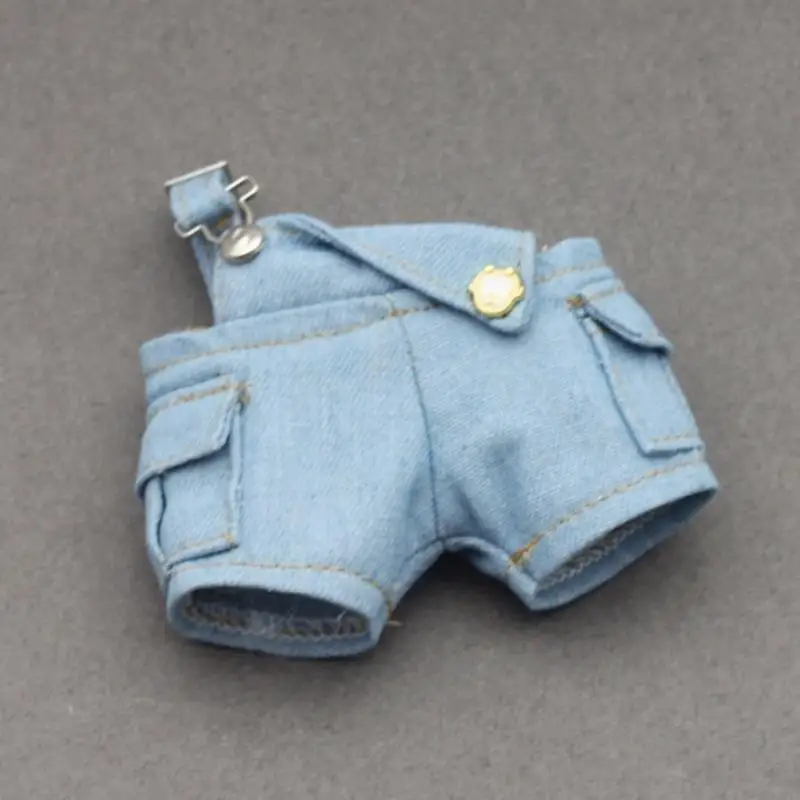 Modieuze pluche poppen overalls poppen dressing -up kleding voor anime figuur