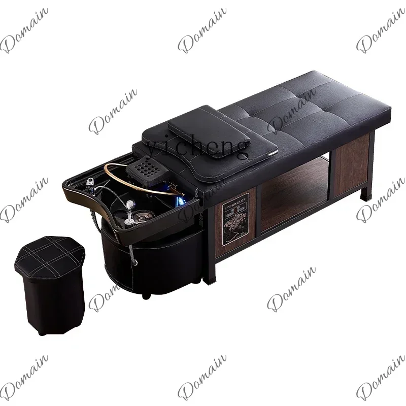 NWU DSA   ceramic basin head treatment shampoo bed water circulation stainless barber shop hair salon beauty salon D