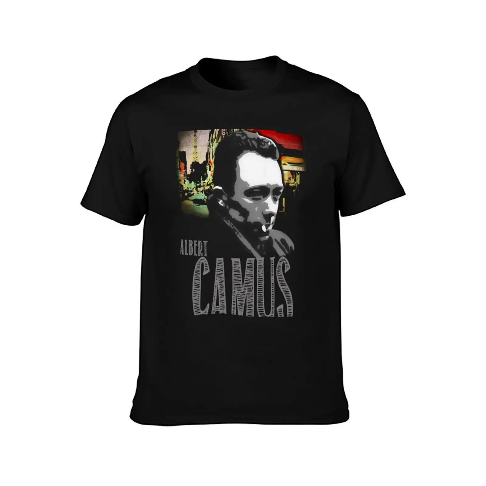 Albert Camus T-Shirt T-Shirt anime figures oversize t-shirts man customs animal prinfor boys mens t shirts pack