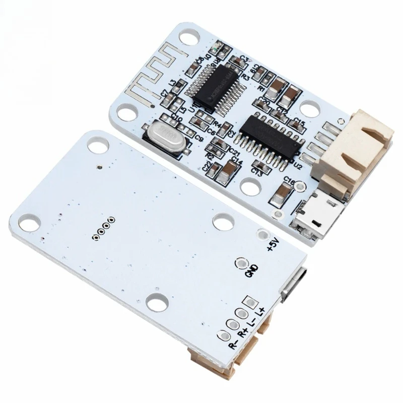 Wireless Bluetooth 4.0 Stereo Audio Receiver Module Digital Amplifier Sound Loud Board Micro USB 3W+3W 5V DC For Arduino