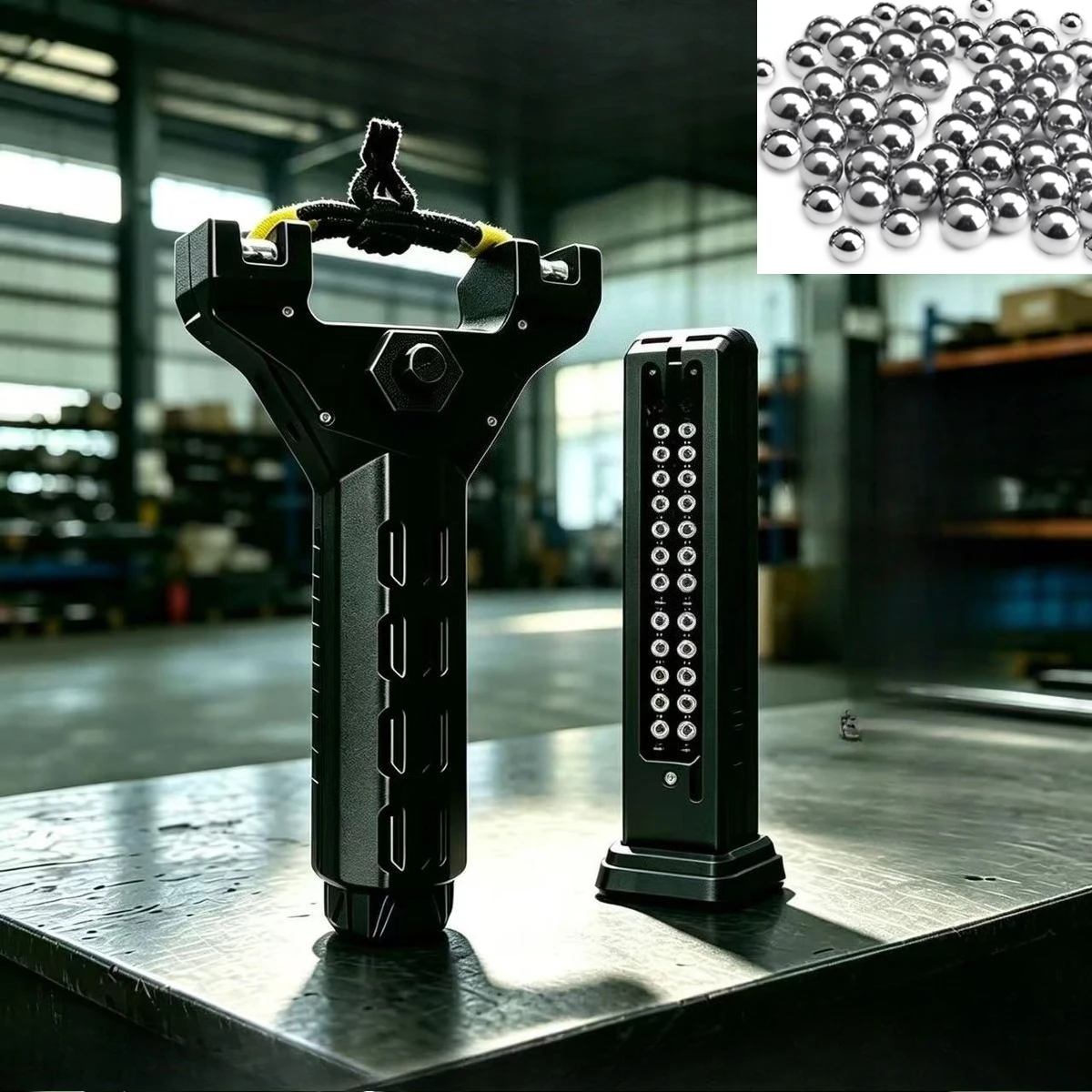 Automatic Loading of Double Row Magazine 3D Printing Portable Hunting Tool for Outdoor Camping Competition