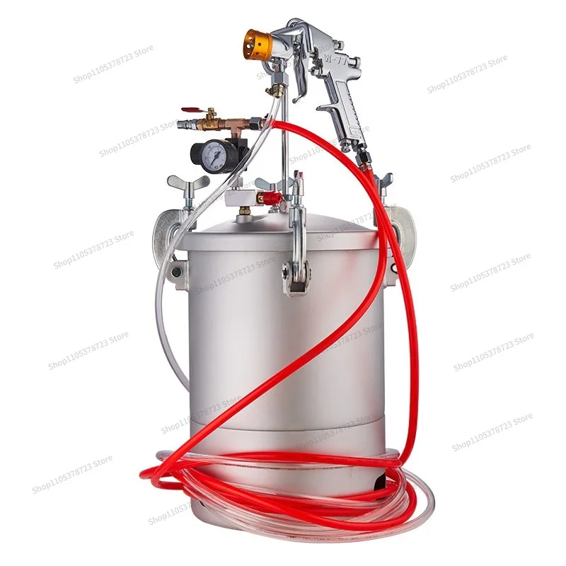 For 2 Liters 10 Liters Pressure Barrel Spray Gun Paint 15L Imitation Stone Paint W-7