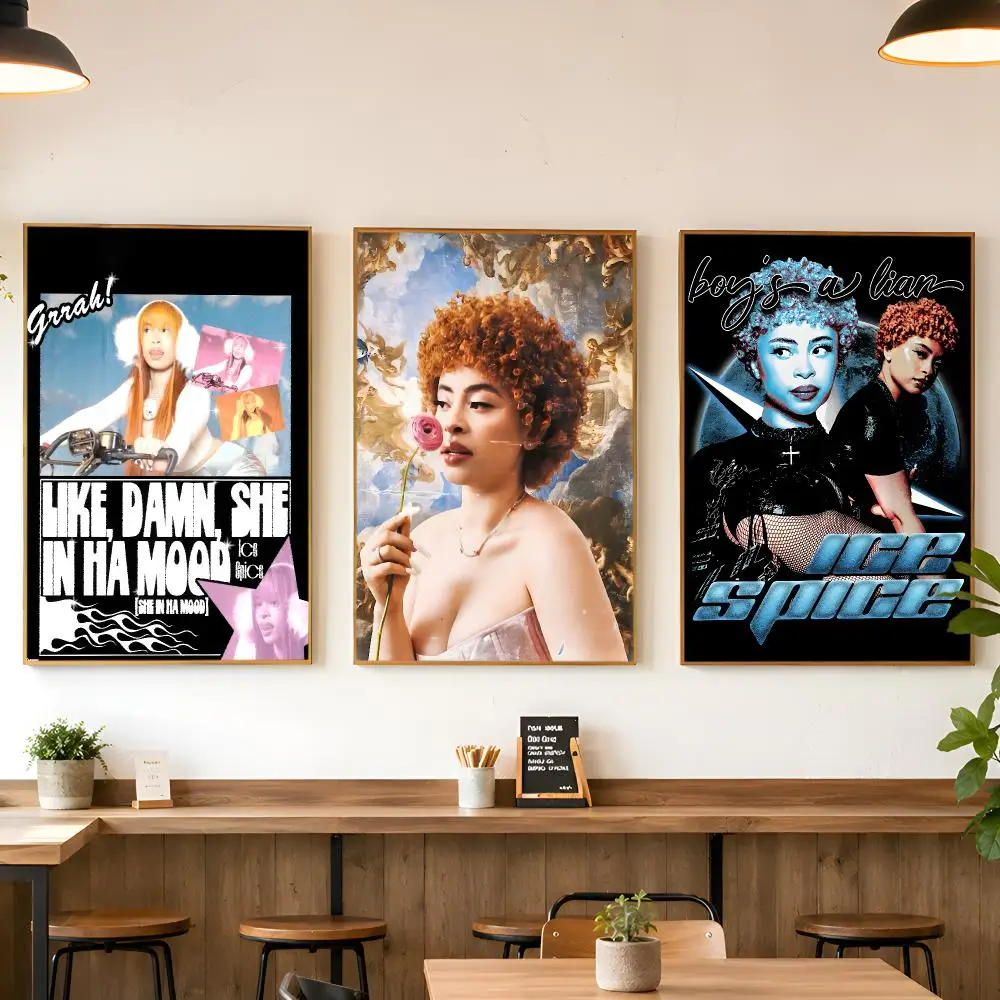 Ice S-Spice Poster Matte Wall Peel And Stick Decor Bedroom Living Room Office Dorm Home