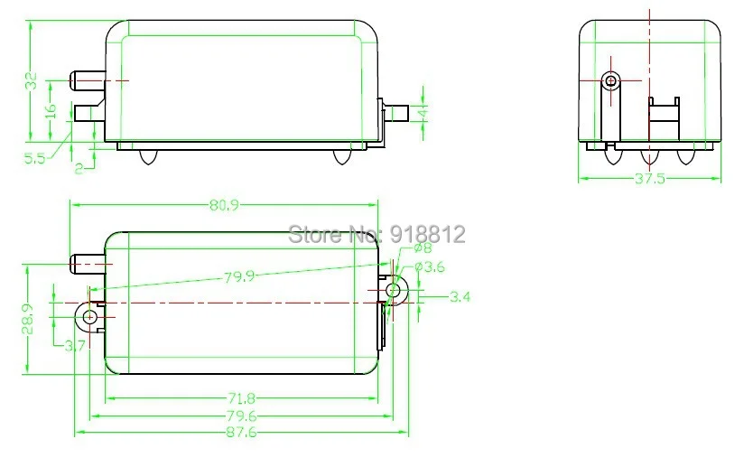 Air Pump with Terminal M300 110V 220V 3-16L Mini Vacuum Aquarium Air Pump for Ozone Generator Air Purifier Accessories