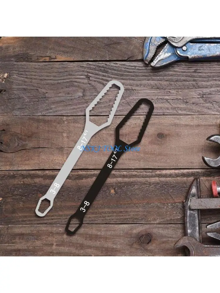 

L8RC 3mm-22mm Double Head Torxes Wrenches Adjustable for Home Maintenance and Repair