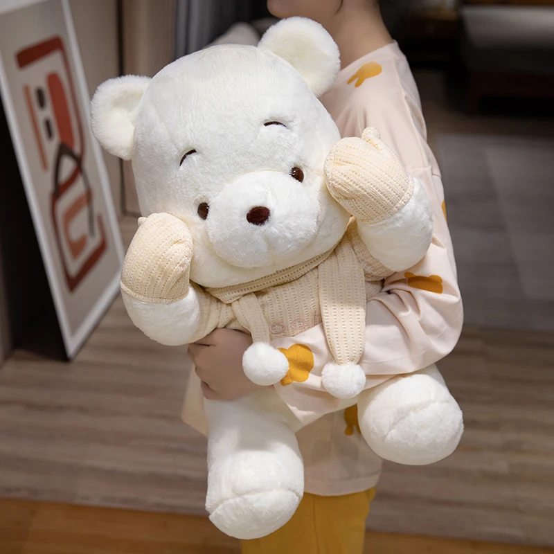 Pooh mainan boneka beruang, mainan binatang boneka beruang, mainan anak-anak, hadiah ulang tahun untuk pacar, mainan beruang lembut, boneka binatang