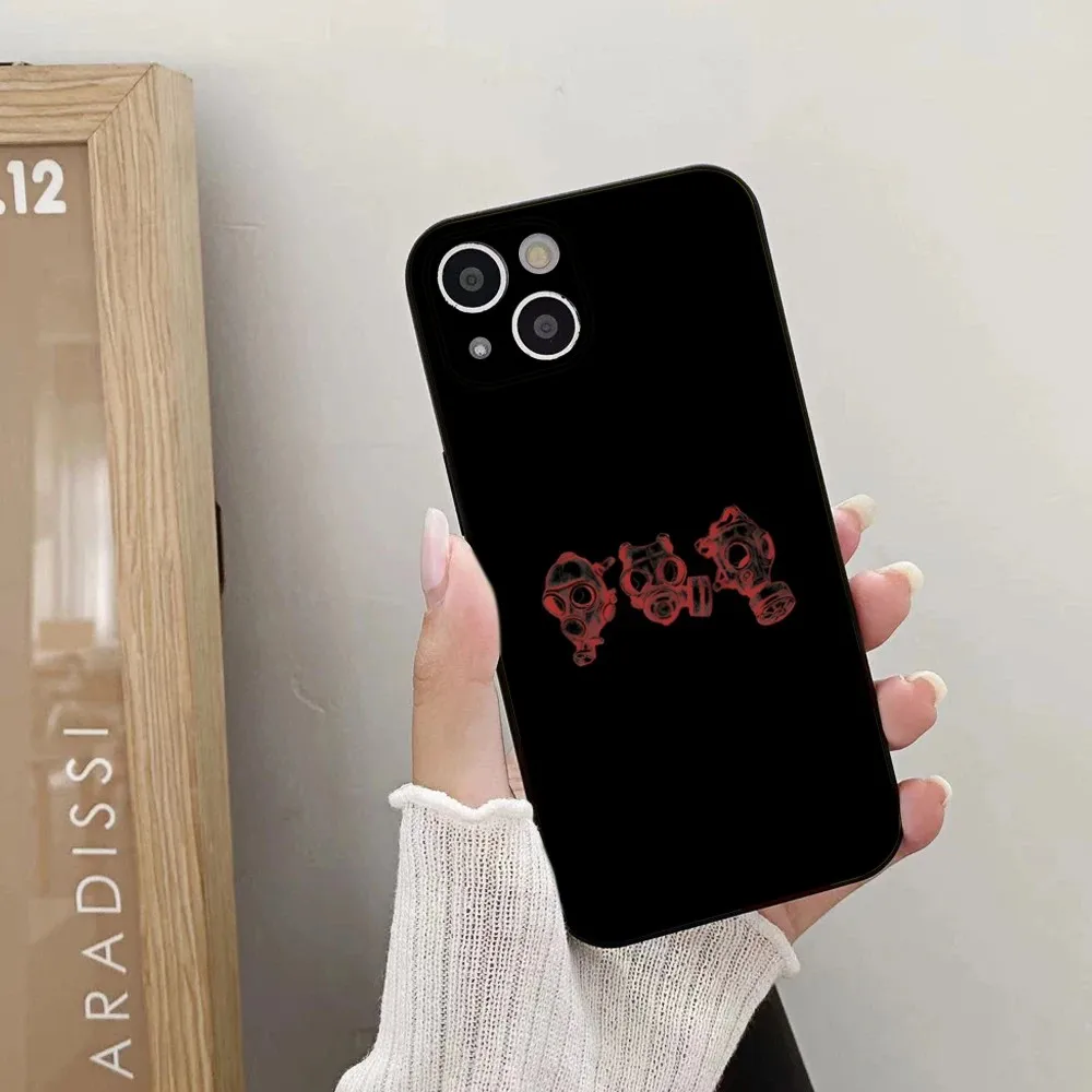 Music P-Palaye Royale Phone Case For iPhone 15,14,13,12,11 Plus,Pro,Max,XR,XS,X,7,8 Plus,SE,Mini Silicone Soft