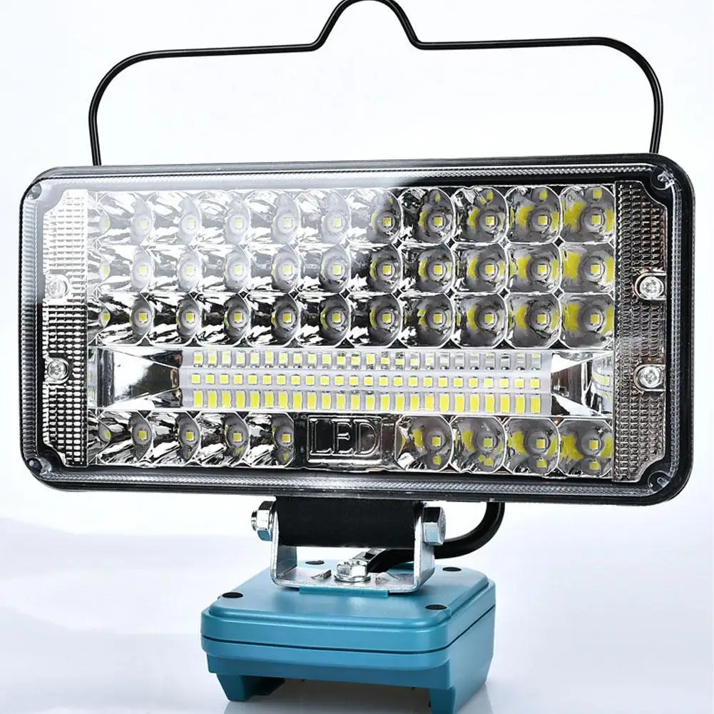 

Outdoor Comping Led Light For Makita 18V Battery Spotlight Work Fishing Handheld Tool Lamp USB-C Fast Charging