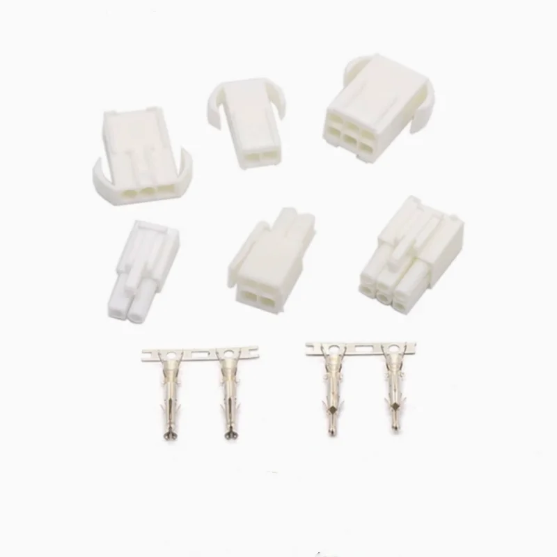 50 Sets of 4 Way JST EL-2P  EL-3P  EL-4P 4.5MM Series Multipole Connectors