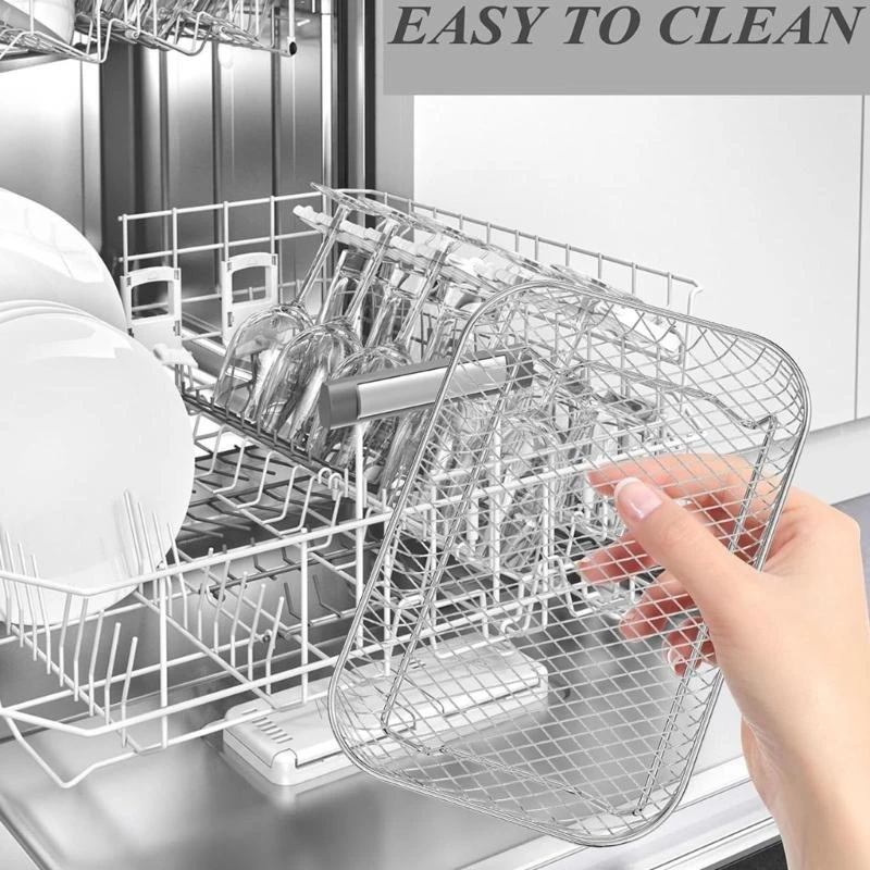 3 طبقات شواية تقف مقلي الهواء قابلة للتكدي