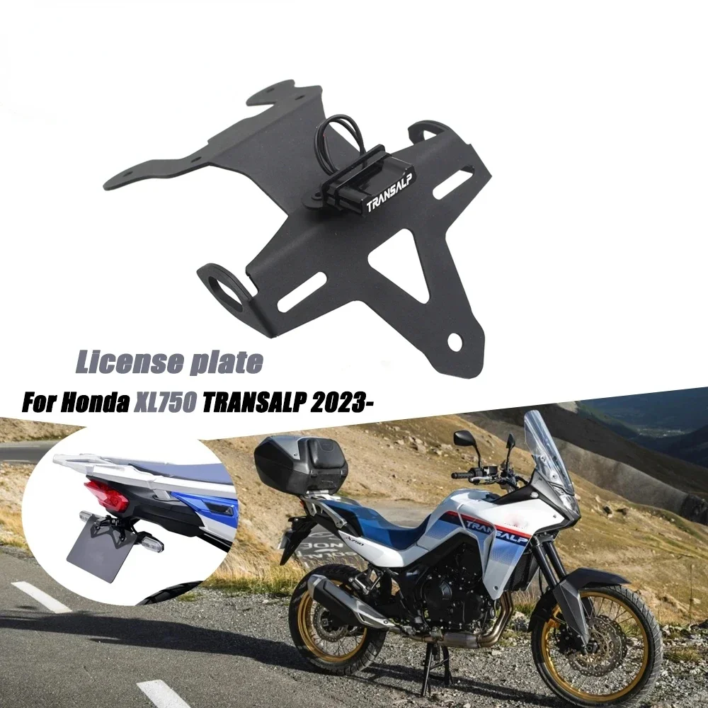 

Suitable for Honda TRANSALP XL750 modified license frame, short tail adjustment licenseframe LED led plate