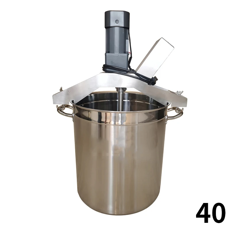 

40L Direct heat cooking mixer Small automatic stirrer, Food cooking mixer, stir-frying sauce cooking mixer