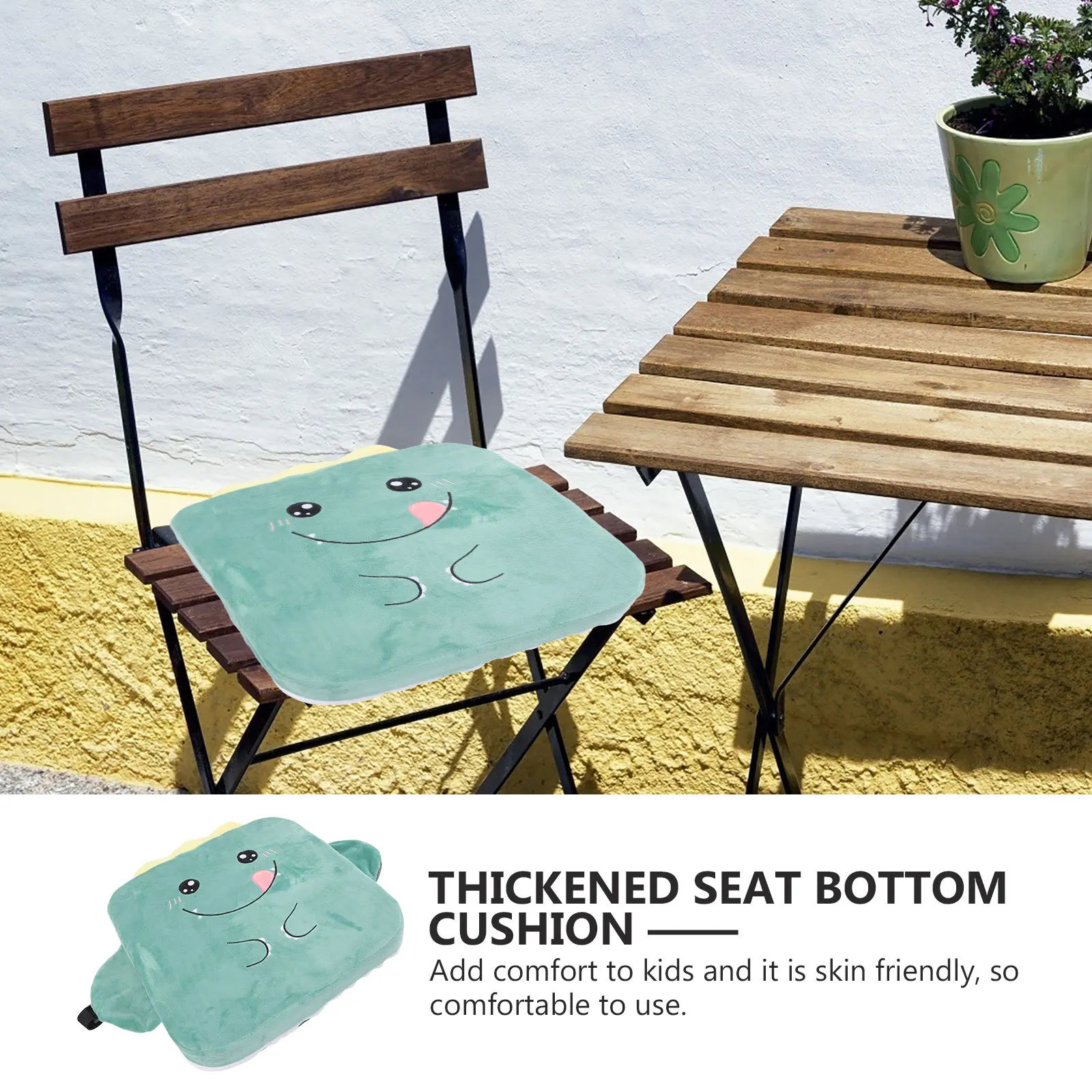 وسادة مقعد معززة للأطفال لتناول الطعام، مقعد تناول الطعام للأطفال الصغار، كرسي تغذية محمول للأطفال، كرسي مرتفع للسفر #4