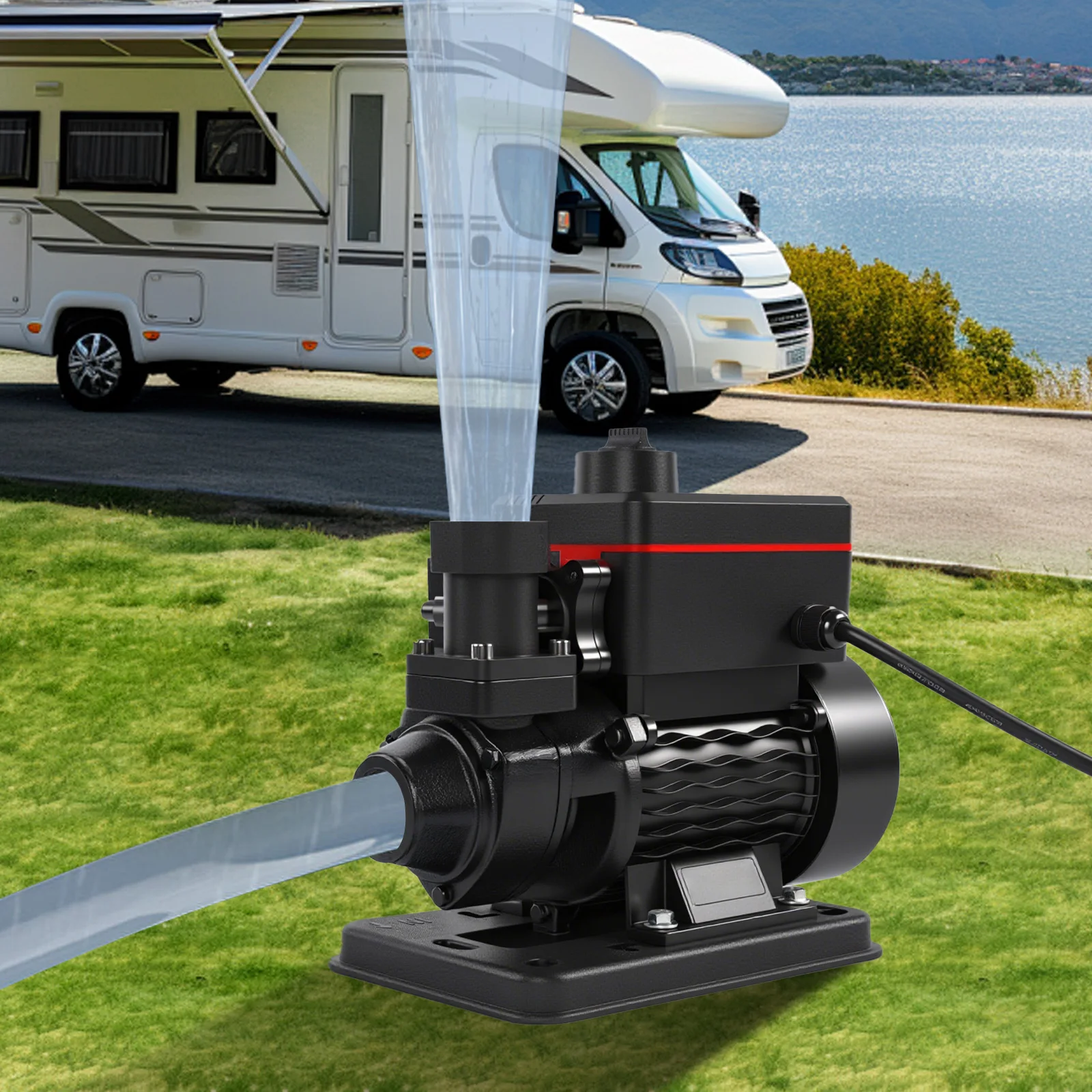 High Efficiency PMZD-61 0.5 Pump Low Power 1.4m³/h Rated Flow 10m Rated Head Water Pressure Pump for Home