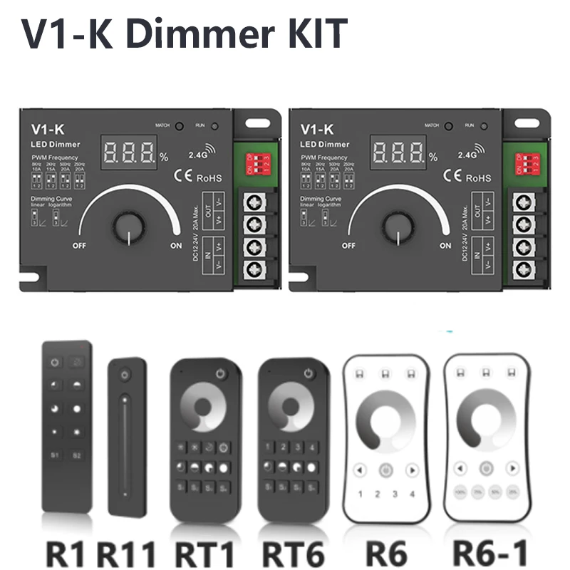

Фонарь управления яркостью, 480 Вт, 2,4 ГГц
