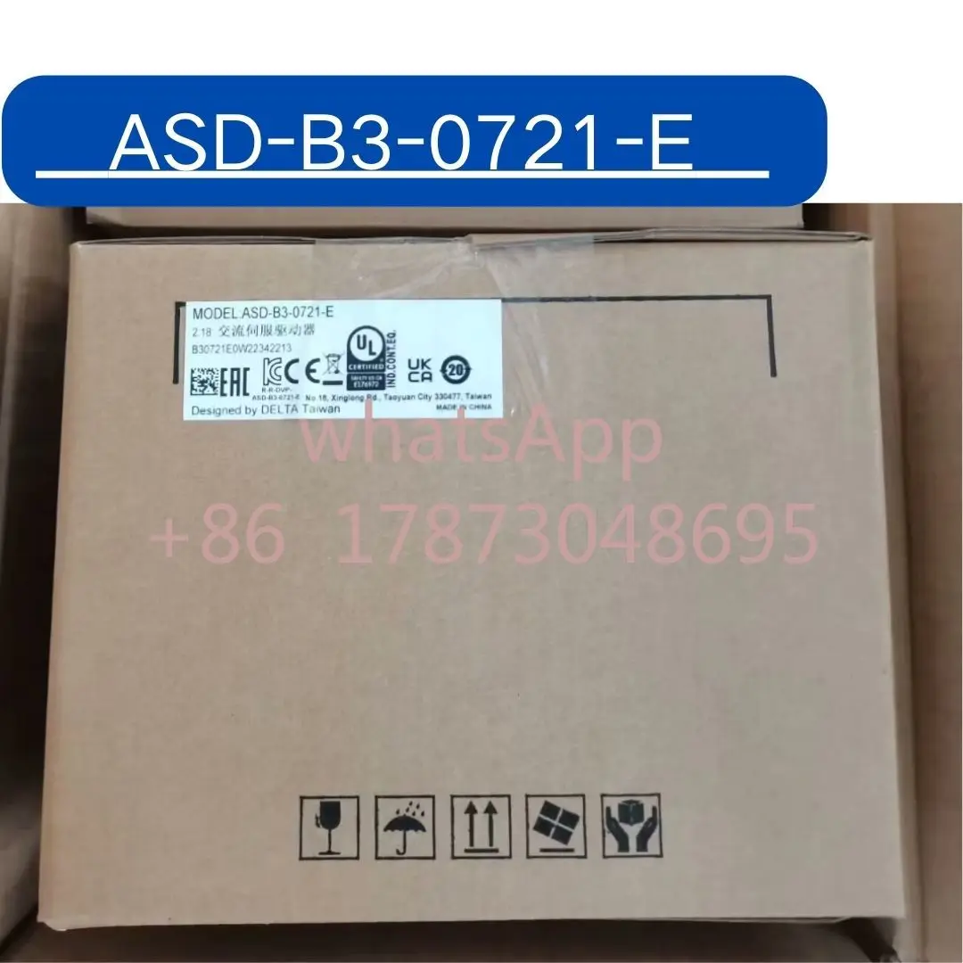 Brand New ASD-B3-0721-E servo driver 750W Fast Shipping