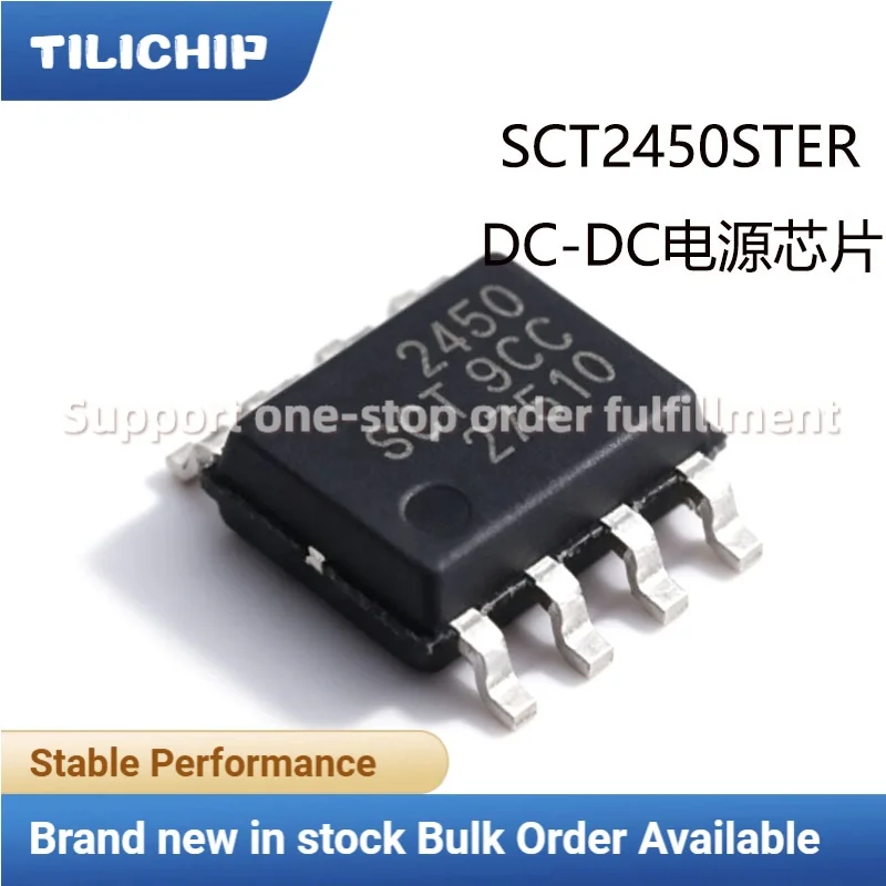 10PCS~20PCS Brand new SCT2450STER Package ESOP8 Step-down DC-DC Power Chip 3.8V to 36V Original