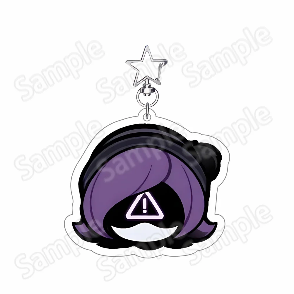 Murder Drones Acrylic Keychain 6cm Cartoon Character Backpack Charm Pendant Cute Gift for Anime Fans Collection