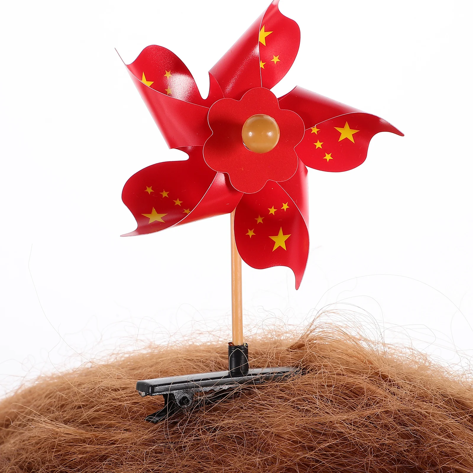 

20 шт. заколок для волос в виде звездочек-ветрячков для маленьких девочек, декоративные аксессуары для волос, для вечеринок, дней рождения, на каждый день