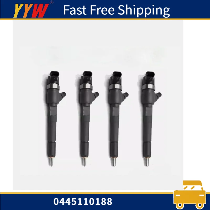 0445110188 Kraftstoffeinspritzdüse Common Rail für Citroen Ford Peugeot Volvo Mazda Autozubehör