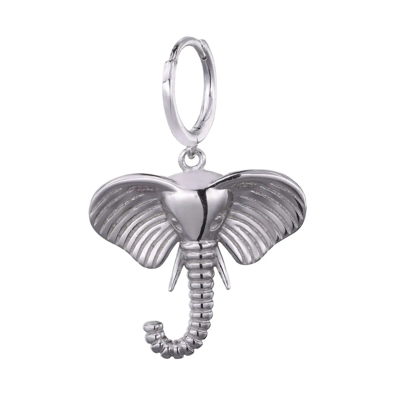 SHADOWHUNTERS حقيقية 925 فضة الفيل هوجيز أقراط خمر الفضة 925 المرأة فريد إسقاط أقراط مجوهرات نسائية