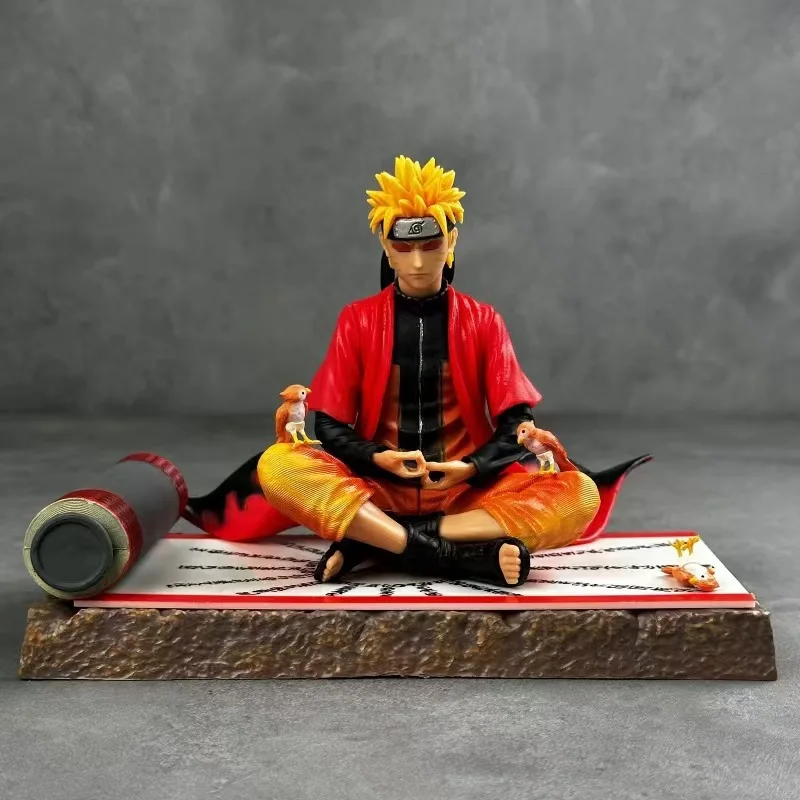 

Anime Naruto Figure Anime Immortal Mode Uzumaki Figure Meditate Gk Statue Collection Figurines Model Gift Toys