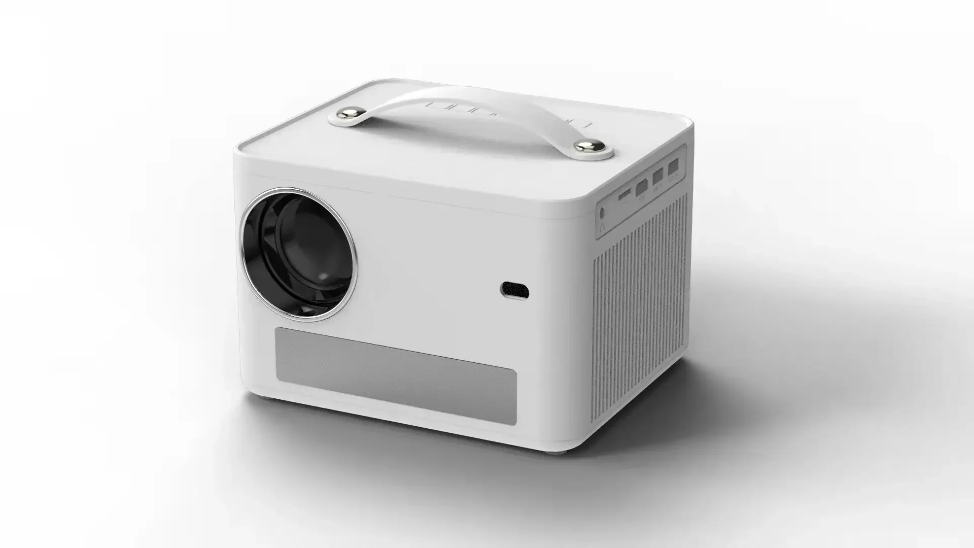 New Arrival 1080p Android 10.0 Home Cinema  Mini Projector Manufacturer WiFi BT4.2 Portable Projector