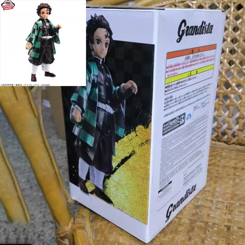 

Оригинал в наличии BANDAI NAMCO Demon Slayer Grandista SPECIAL COLOR ver Kamado Tanjirou ПВХ 24 см Фигурка Модель Коллекционные подарки