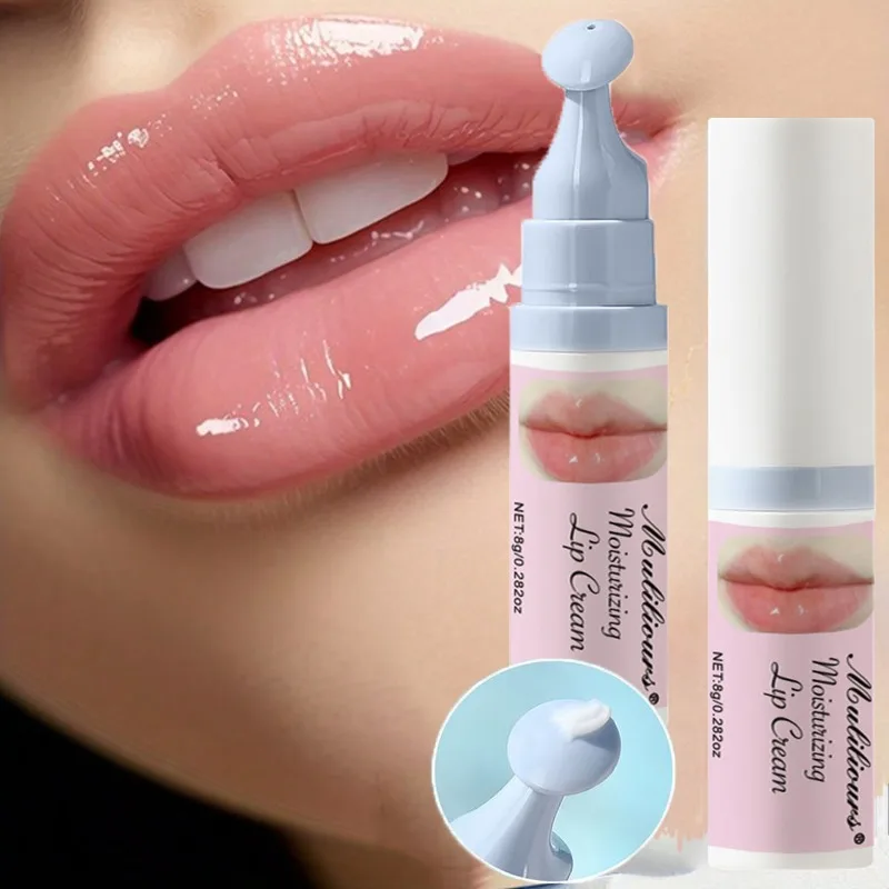 Muliliours Feuchtigkeitsspendende Lippencreme, langanhaltend, nährend, feuchtigkeitsspendend, für glatte, weiche Lippen, ideal für trockene Lippen, süßes Make-up