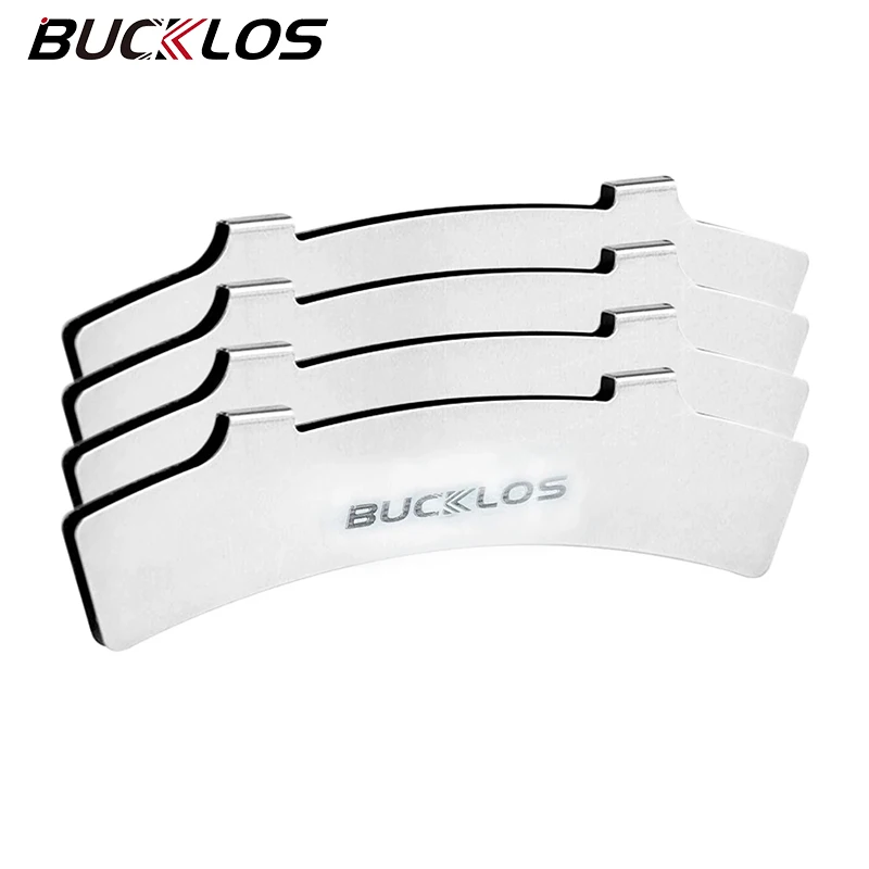 BUCKLOS Bike Brake Pad Spacers Bicycle Disc Rotor Adjustment Mountain Bike Disc Brake Pad Adjusting Tool Spacer Bike Repair Tool