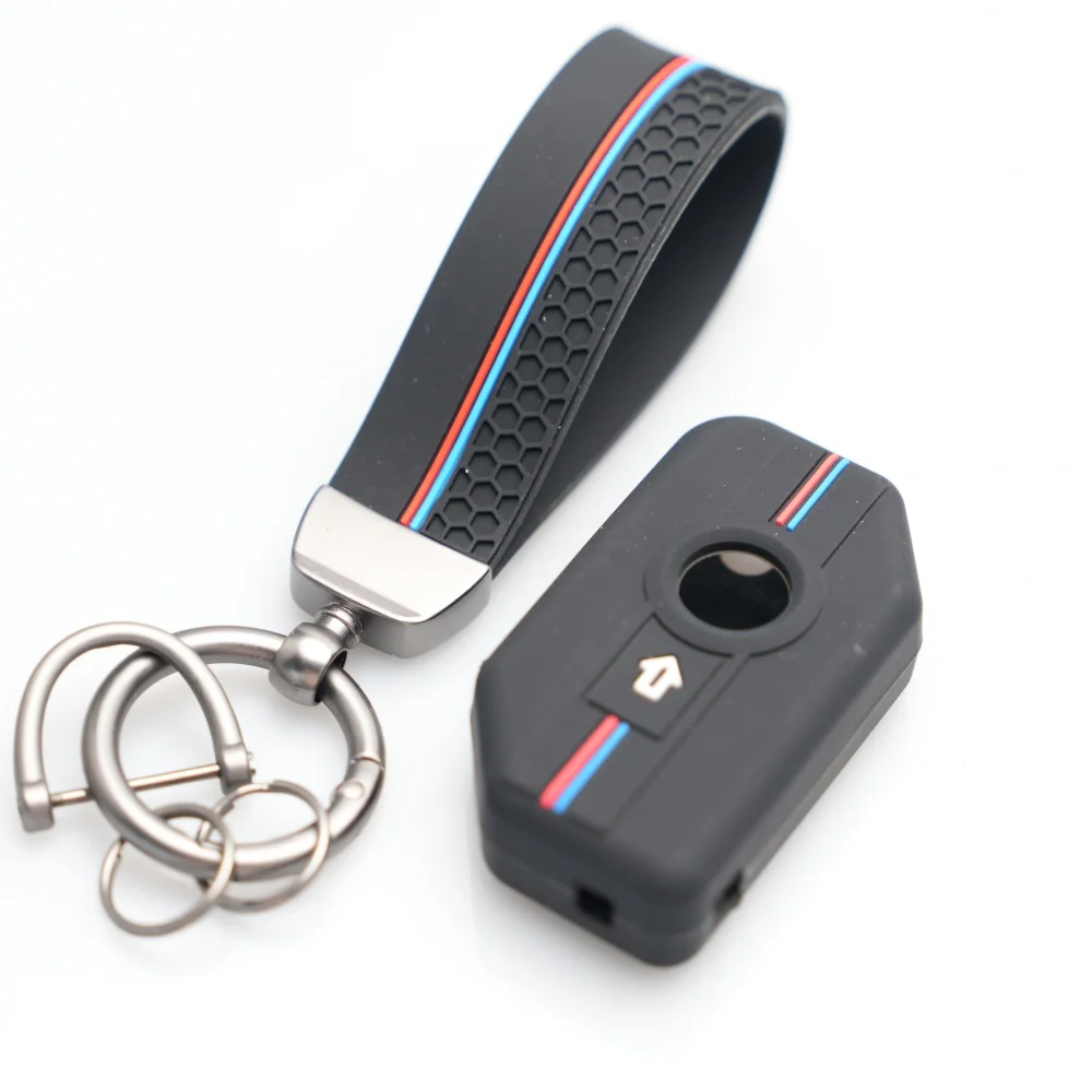 Key Case Cover Skin Holder Shell Fob For BMW Motorcycle F750GS F850GS K1600GT R1200GS LC ADV R1250GS ADV keychain accessories
