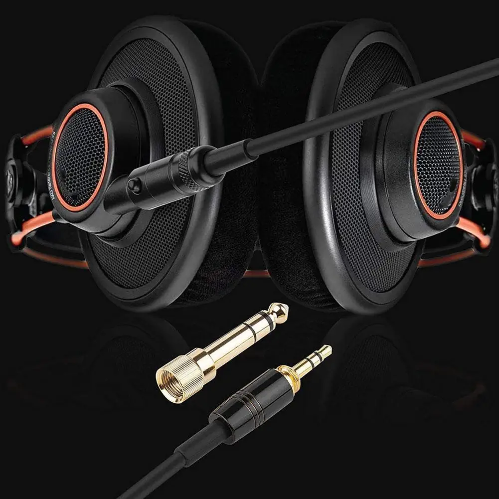 Cable de resorte para auriculares, accesorios de Cable de Audio para K240 K141 K271 K702 K712 181 Mini XLR