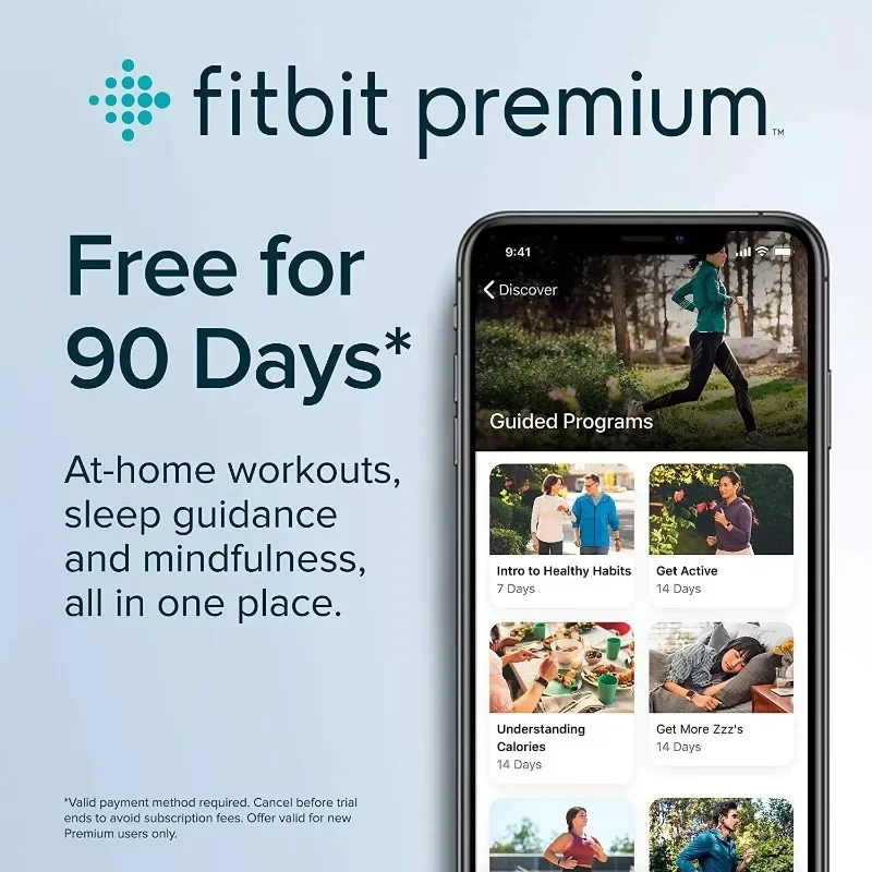 Fitbit Inspire HR 활동 트래커 및 심박수 모니터, 멀티 컬러 S + L 밴드