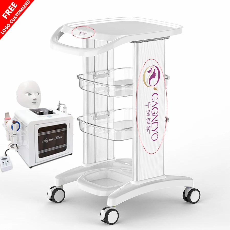 Hospital/beauty Clinic/dental Clinic Trolley Hand Carts Beauty Salon Machine Trolley Cart for Beauty Salon
