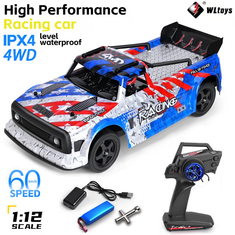 

Радиоуправляемая машинка Wltoys 124020, полноприводная, высокоскоростная (60 км/ч), 2.4G, с дистанционным управлением, внедорожная, для дрифта и гонок, со светодиодной подсветкой