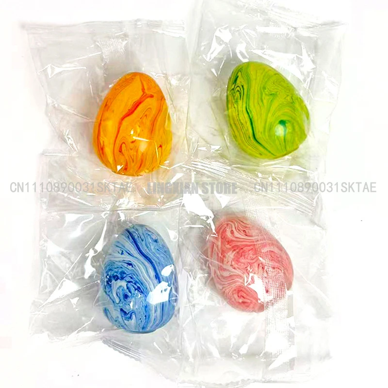 

Marbled Texture Egg Squishy Squeeze Ornament Cute Squishy Stress Relief Table Model Decorations Home Figurines Birthday Gifts