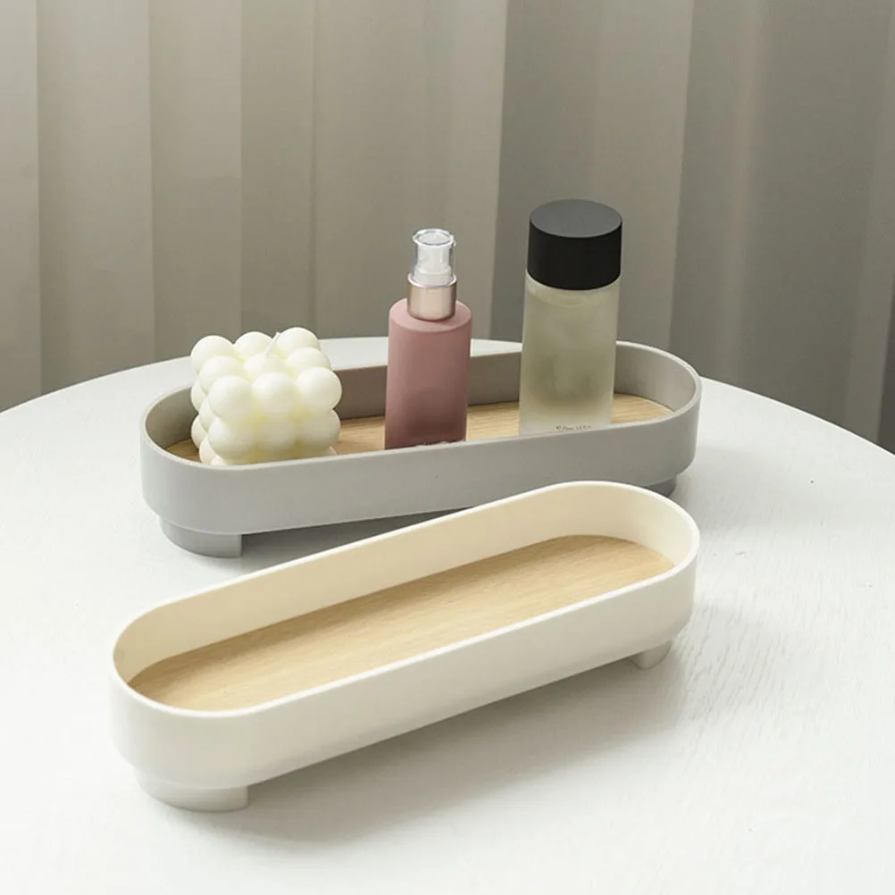 

Premium Storage Tray Rustic Jewelry Organizer Vanity Perfume Trinket Ring Dish Lightweight Home Wedding