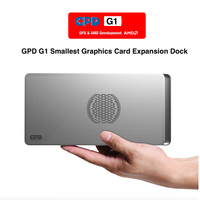 GPD G1 Smallest Graphics Card Expansion Dock AMD Radeon RX 7600M XT Mobile Graphics, 8GB GDDR6, Oculink, USB4