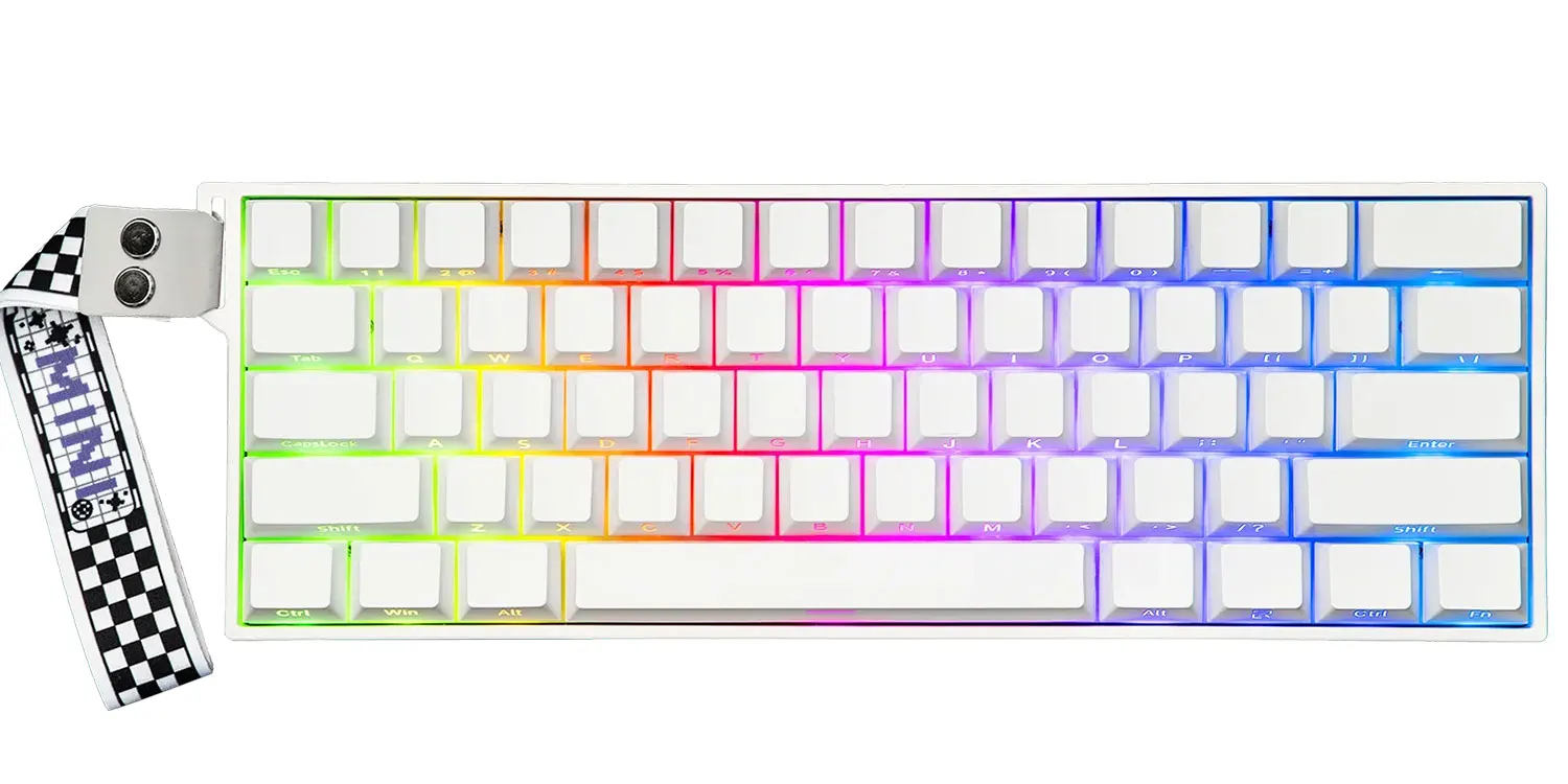 AULA Mini60 HE/Pro/Max 60 % Magnetschalter-Tastatur RGB Tri Mode Drahtlose mechanische Tastatur 8000 Hz 0,01 mmRT für PC-Gamer-Geschenke – Detail 3