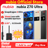 New Original Global Version Nubia Z70 Ultra NX733J Snapdragon 8 Elite 1.5K HD Display 35mm Lens IP69 NFC NUBIA