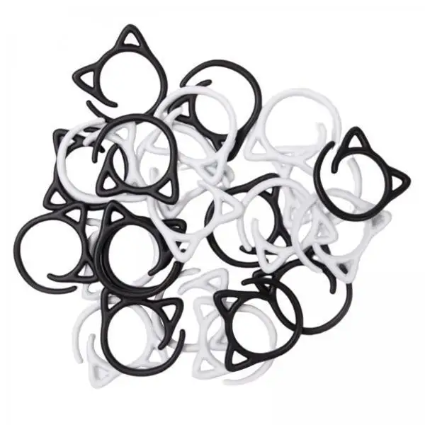 5x 24 Pieces Crochet Markers Quilting Zinc Alloy Handmade Gift Stitch Markers