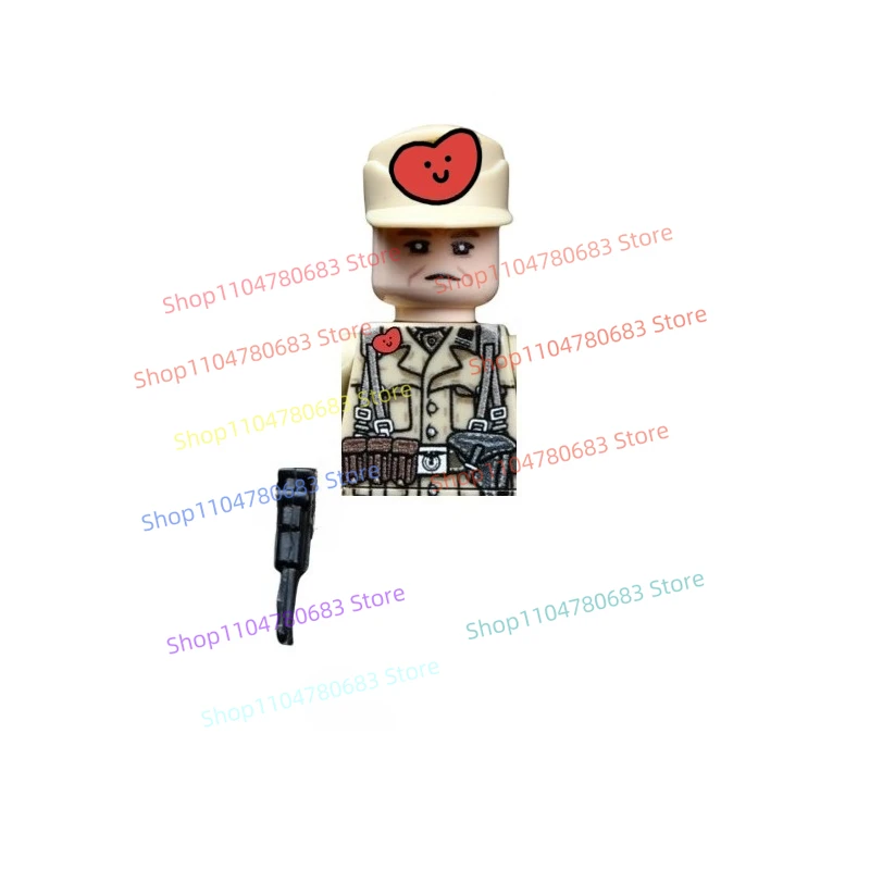 MOC العسكرية الجديدة اللبنات دمية مكافحة الحرب اليابانية الحرب العالمية الثانية شمال أفريقيا معركة فسيفساء اللعب هدية الحلي جمع