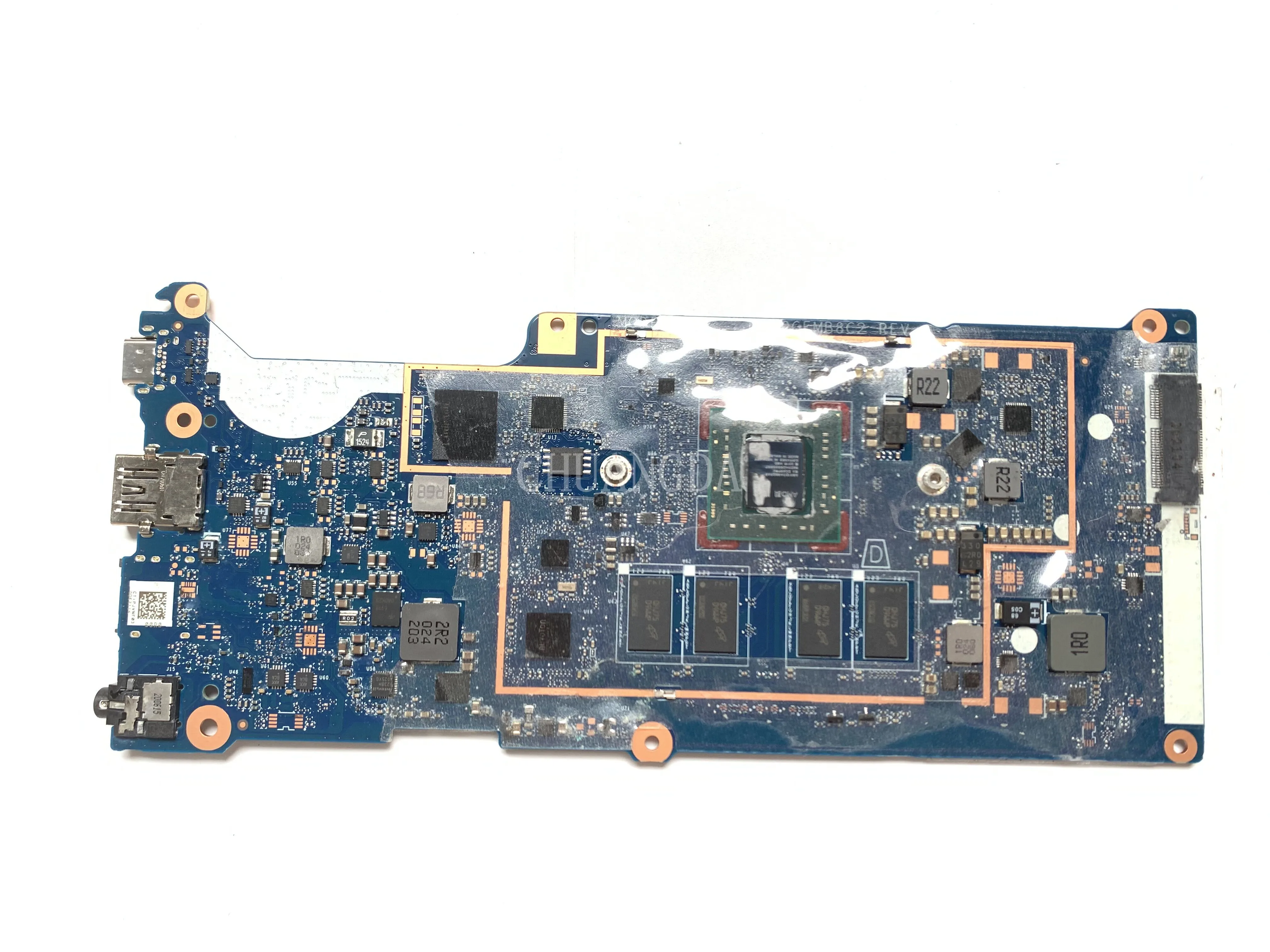 For HP Chromebook 11A G8 Series A4-9120C 4GB 32G eMMC Motherboard L92813-001 DA00GEMB8C2 TESED