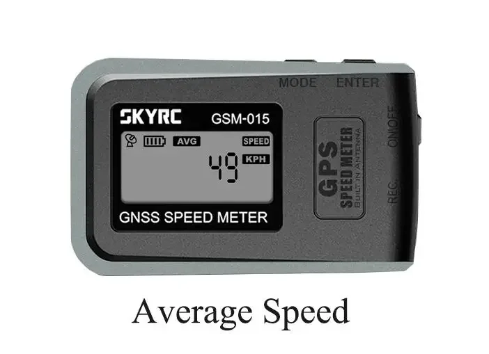 SKYRC GSM-010 GSM015 Compacte Hoge Precisie GPS Snelheidsmeter Hoogtemeter Voor RC Auto Vliegtuig Helikopter Quadcopter met Lipo Batterij