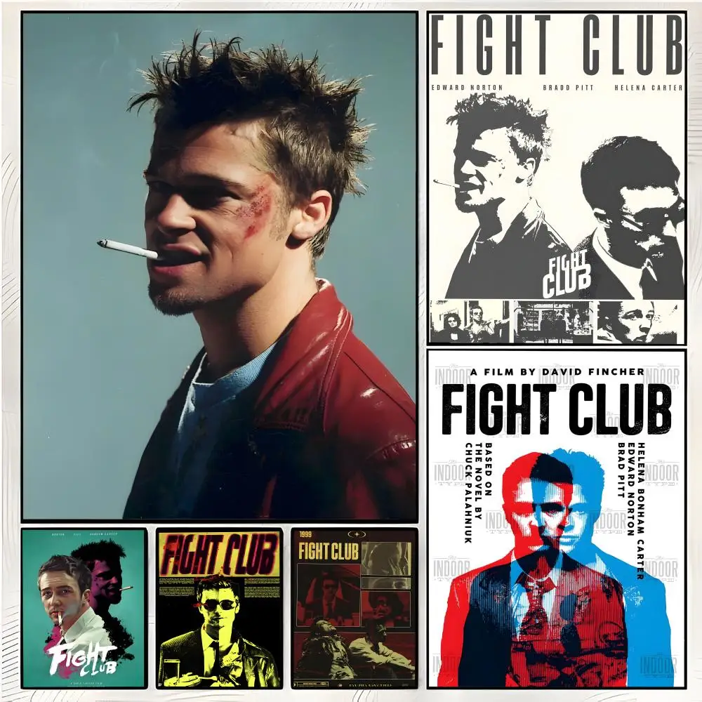 Cult Movie Fight Club Poster Superior Home Space Pub Indoor Decorative Art & Home Decor