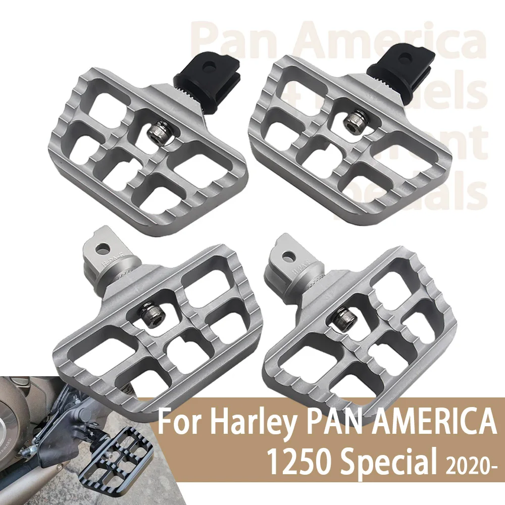 Fit For PAN AMERICA 1250 1250s Special 2020- RH1250S Motorcycle Rear Rotatable FootRest Foot Pegs Footpegs Rests Pedals