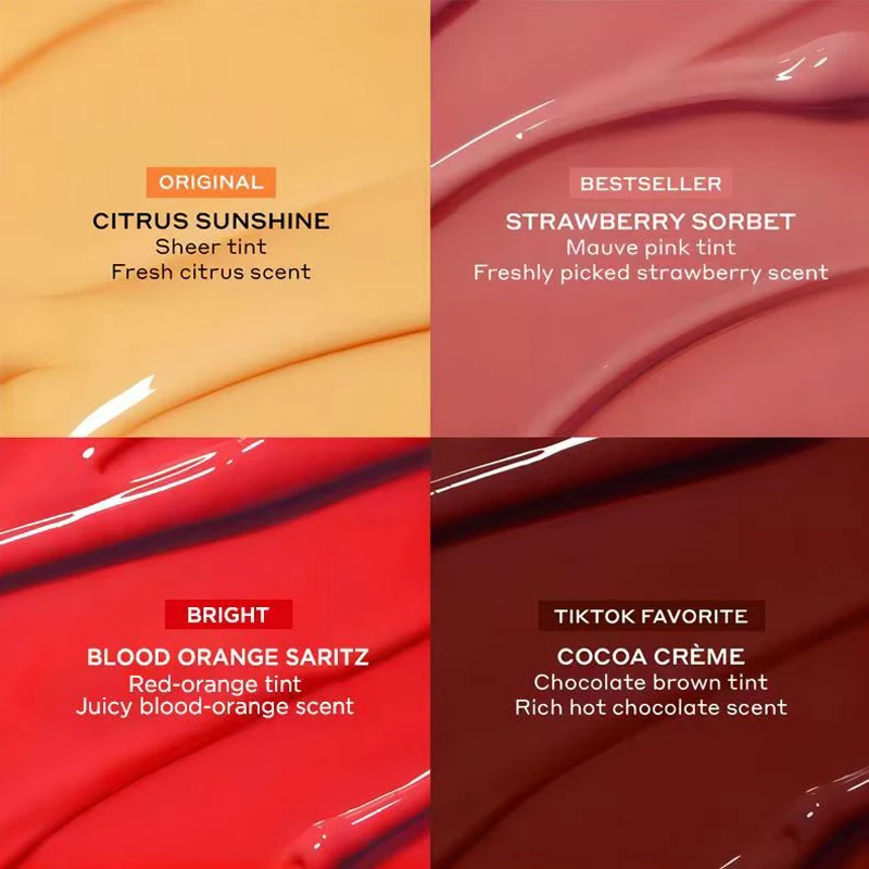 Pout Preserve ペプチド リップ トリートメント カラーチェンジ リップグロス バター リップ バーム オイル ハニー モイスチャライジング プランピング リップ グレーズ クリーム