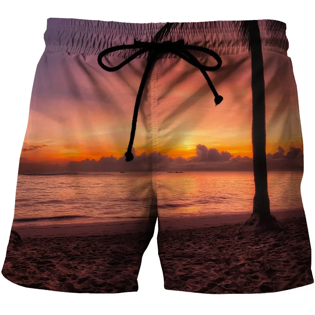 Summer Man's Loose Beach Shorts Oversized Water Sports Beach Pants S-6XL Short Swimwear Men's Quick Dry Surfing Swimming Shorts